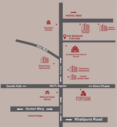 The windsor Fortune - Buy 2 & 3 BHK Luxury Apartments Jaipur