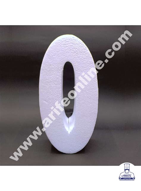 CAKE DECOR™ Zero Number 4 Inch Cake Dummy - 1 Piece – Arife Online Store