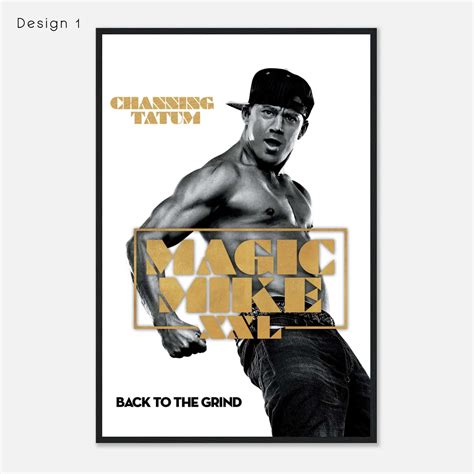 Magic Mike XXL (2015) Movie Poster Print - Citiesbox