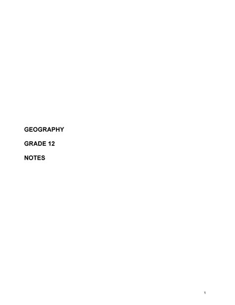 Image result for Geography Grade 12 Explained
