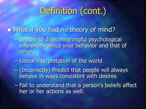 Image result for Theory of Mind Explained