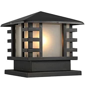 Column Lights, Traditional E26 Waterproof Pillar Lights Outdoor ...