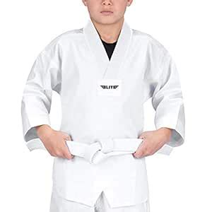 Buy Elite Sports Taekwondo Uniform for Kids Tae Kwon Do Gi, Kimono with ...