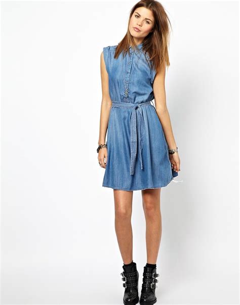 15 Beautiful Design For Casual Denim Dress That You Must Try In This ...