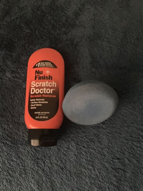 Nu Finish Scratch Doctor Car Scratch Remover w/ Buffing Pad Drill Attachment