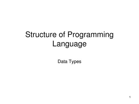 Structure of Programming Language 的图像结果