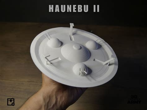 German WW2 UFO - Haunebu 2 - STL files 3D print 3D model 3D printable ...
