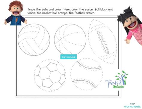 Match the Balls to the Sports Worksheet 的图像结果