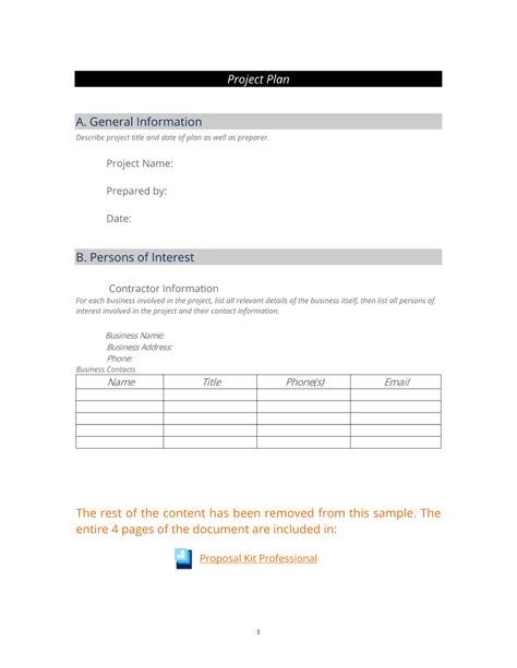 Project Plan Worksheet 的图像结果