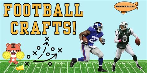 Football Crafts! (Kids of All Ages), Denville Twp Public Library, 5 ...