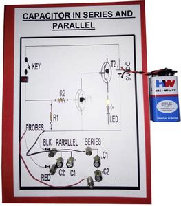 MELODY's Capacitor In Series And Parallel Physics Science Working Model ...