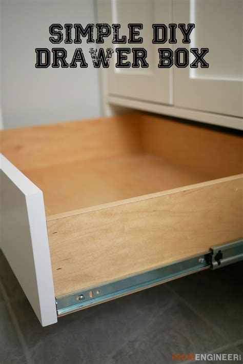 How to Build Drawer Box 的图像结果