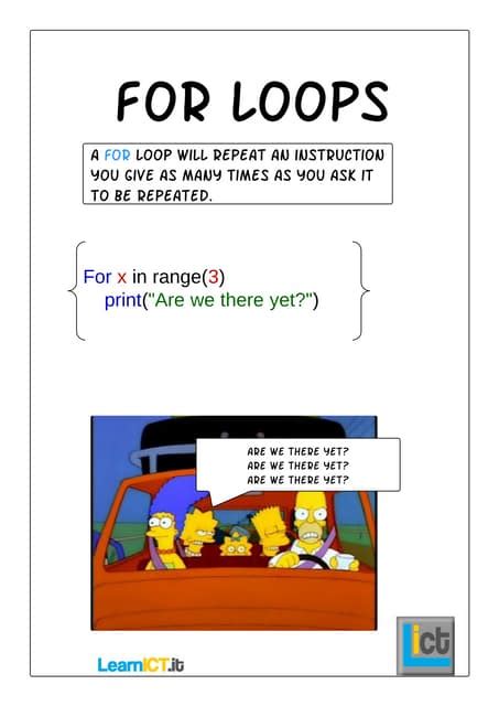 Image result for For Loop Tutorial