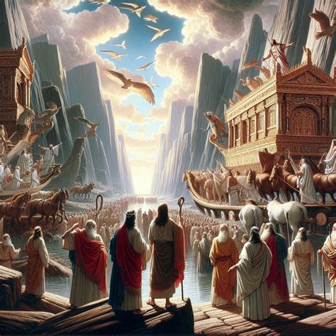 Joshua 6:9 Artwork | Bible Art