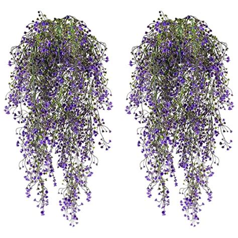 Buy NAHUAA 2PCS 31.5 inches Fake Hanging Vine Outdoor Artificial ...