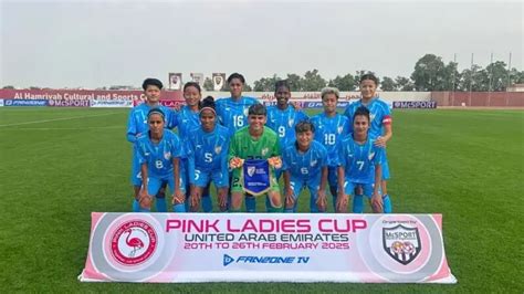 Football: India beat Jordan 2-0 in Pink Ladies Cup 2025