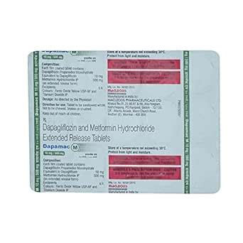 DAPAMAC M 10/500MG - Strip of 15 Tablets : Amazon.in: Health & Personal ...