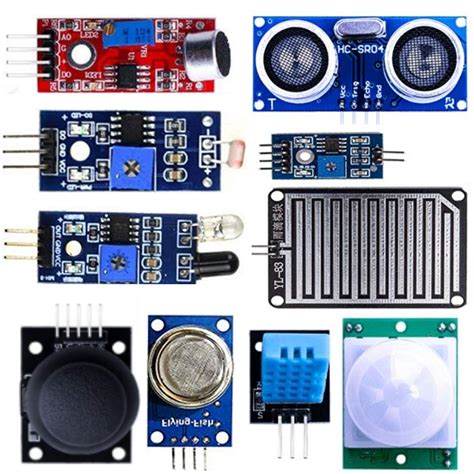 Quad Store 9in1 Sensor Kit with PIR, Ultrasonic Sensor, IR Sensor, LDR ...