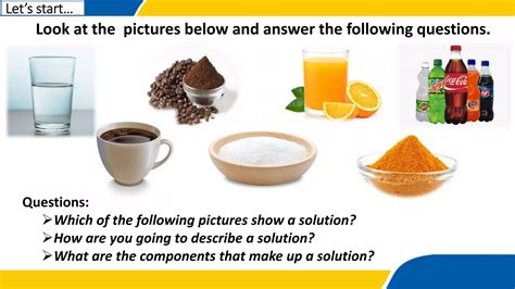 Image result for Types of Solutions Class 9