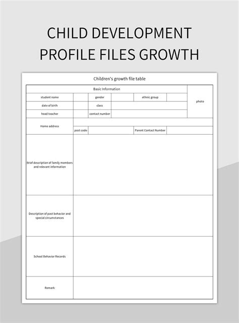 Free Growth Files Templates For Google Sheets And Microsoft Excel ...