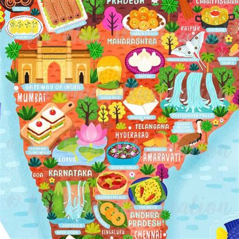 India Language Map Poster 的图像结果