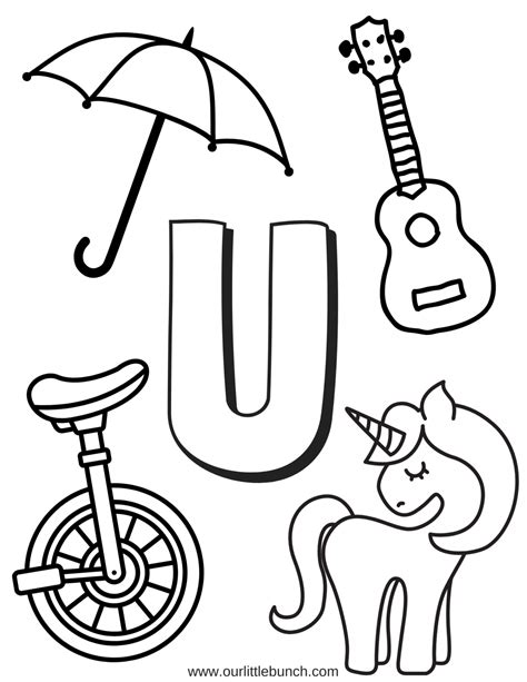 Free Printable Letter U Worksheet: Fun Learning! - Printables for Everyone