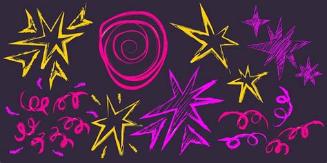 Neon crayon drawing Images - Free Download on Freepik