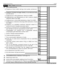 IRS Form 1040 Schedule 2 - 2022 - Fill Out, Sign Online and Download ...