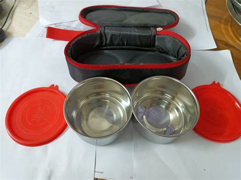 3354 Stainless Steel Lunch Box Set of 2 – Amd-Deodap