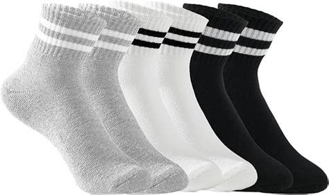 Diversa Unisex Cotton Blend Ankle Length Sports & Gym Workout Socks ...