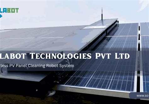 Best Automatic PV Panel Cleaning Robots in India | Solabot