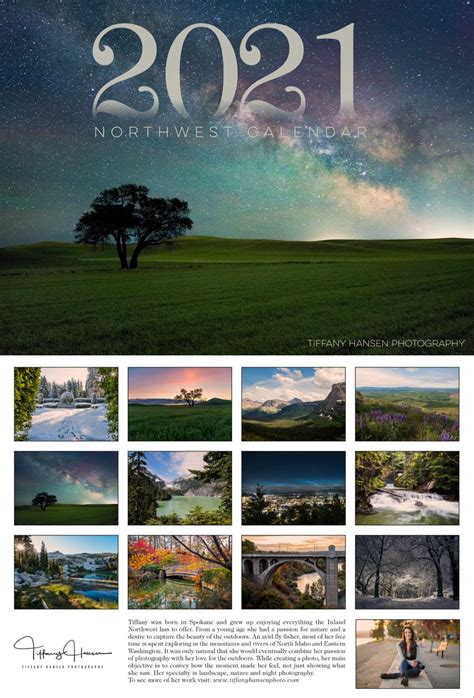 Tiffany Hansen on LinkedIn: My 2021 Northwest calendars are now ...
