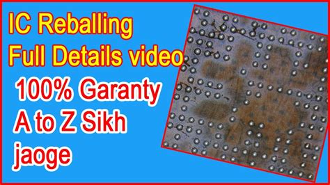 Image result for Reballing IC Tutorial