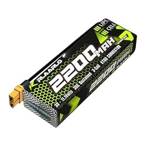 CROBOLL 2200MAH 3S 35C Rechargeable Li-Po Battery and Charging Cable ...