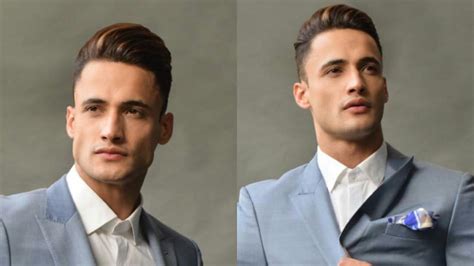 Asim Riaz looks dapper in blue suit, fans ask him to try for Hollywood ...