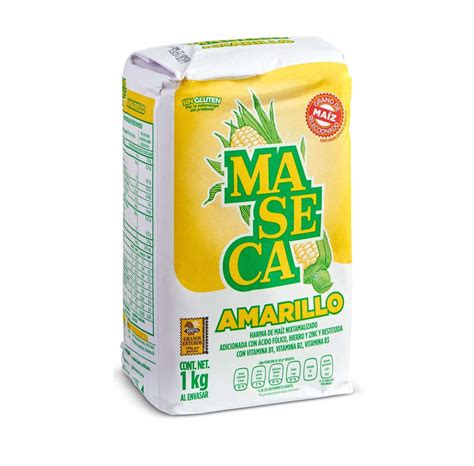 MASECA YELLOW CORN FLOUR 1kg - méxico mágico