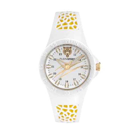 Buy Plein Sport Thunderstorm Analogue White Dial Unisex Watch ...