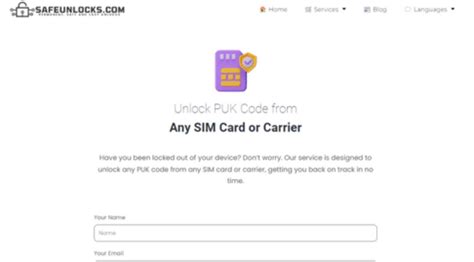 Image result for Use PUK Code