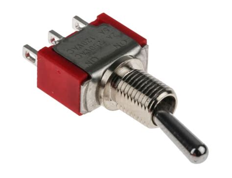 RS PRO | RS PRO Toggle Switch, Panel Mount, On-On, SPDT, Solder ...
