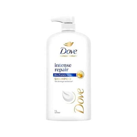 Buy DOVE INTENSE REPAIR SHAMPOO 1 L- MILD DAILY SHAMPOO FOR MEN & WOMEN ...