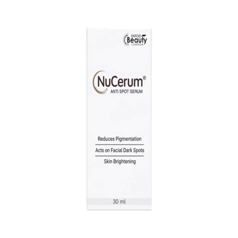 NuCerum Anti Spot Face Serum, 30ml – Dermatics.in