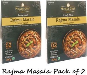 Minute Chef Ready to Eat Rajma Masala Pack of 2 300 g Price in India ...