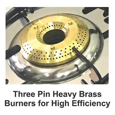 STAR SUNLITE Gas Stove 3 Burner Draw Double Decker (with Extra Big ...