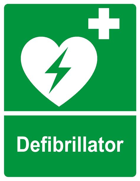 Defib Signage 的图像结果