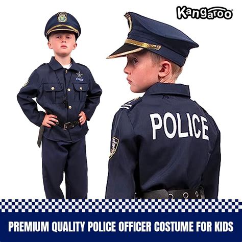 Snapklik.com : Deluxe Police Costume For Kids I Police Accessories Play ...