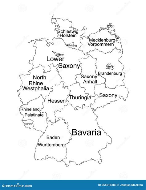 Germany Line Map 的图像结果