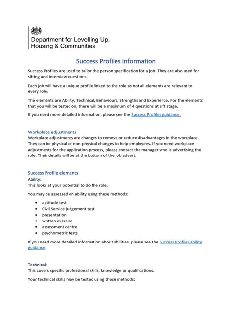 Civil Service Behaviours Example Answers 的图像结果