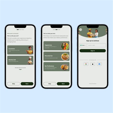 Daily UI #08 - Onboarding Screen For a Food App by Blessing Ogie on ...