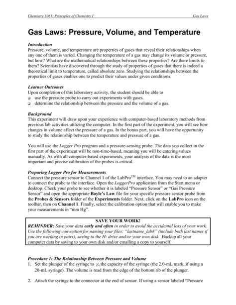 Image result for Gas Laws Lab