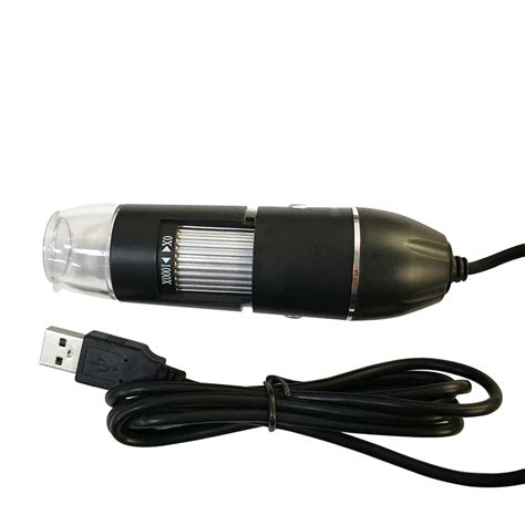 Портативный электронный микроскоп, 1000 крат, USB, 8 светодиодов ...